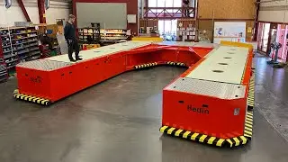Flatbed Transporter with 1.2 Million lbs Capacity | Hedin USA