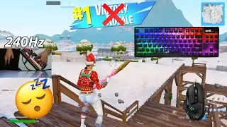 *NEW* FORTNITE SEASON 7 WINTER🏆SteelSeries Apex Pro TKL ASMR😴Satisfying Keyboard Fortnite 240 FPS 4K