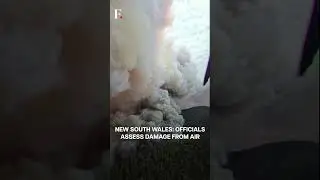 Australia: Helicopter Flies Over Bushfire To Assess Damage | Subscribe To Firstpost | N18G
