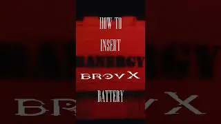 How to Insert a BROV-X Battery | ROV Training | BANERGY