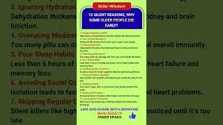 10 Hidden Reasons Why Seniors Die Early | Health Warnings After 60