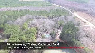 38+/- Acres in Montgomery County, NC