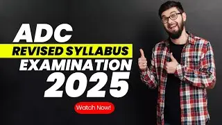 ADC New Revised Syllabus (Subjects) for Examination 2025 | Semester System | a4accounting