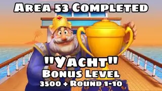 Royal Match League Area 53 Completed | Yacht Bonus Level 2701 Round 1 - 10 | Battle Team 👑