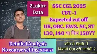 What Will Be SSC CGL 2025 Cut Off WITH 2 LAKH DATA? (Category-wise Prediction) by Raghukul Academy