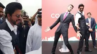 Shah Rukh Khan Lands In Dubai To Attend TOIFA 2016 !