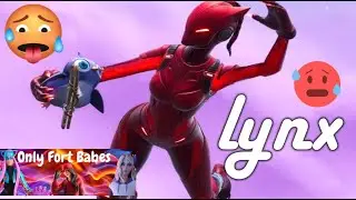 🥵 Fortnite Lynx (red stage 3) CLOSEUP 😋