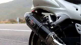 2010 Suzuki GSX1300R Hayabusa USYoshimura R 77 Slip-On Exhaust Sound