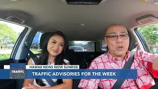 First Alert Traffic: Road work advisories on Nimitz Highway