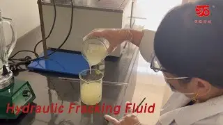 Low Friction Hydraulic Fracking Fluid Strong Viscoelasticity For Deep Wells