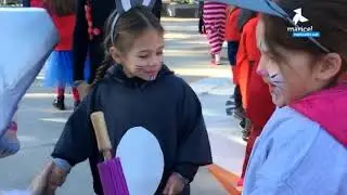 Carnaval de Sitges 2018 a l'Escola Miquel Utrillo