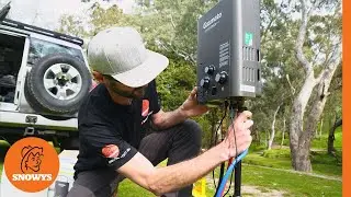 Gasmate WaterTech Portable Hot Water System - How to setup