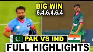 India vs Pakistan match full hilight double wicket match UEA jeddah stadium live matching 