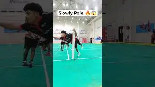 Slowly Pole Dive Kho Kho 💯🔥😱 #shorts #khokho #sagarmeshram