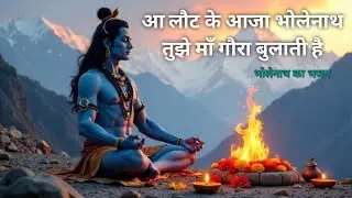 आ लौट के आजा भोलेनाथ तुझे माँ गौरा बुलाती है। Bholenath new song 2026