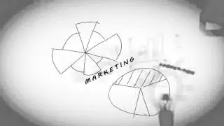 Motion Graphics - Drawings With Charts Showing Marketing Terms | VideoHive