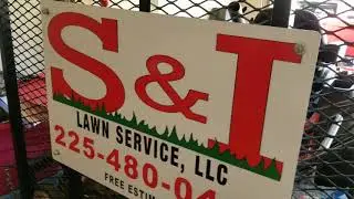 Lawn Service Sign