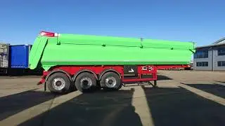 Newton Steel Rockstar Aggregate or Demolition Tipping Trailer - The Lightest at 6150 kgs