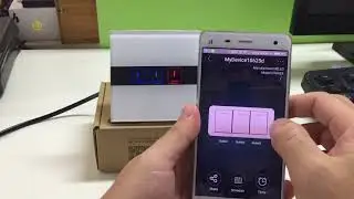 WiFi touch light switch