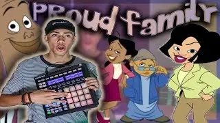 Making A Beat Out Of The PROUD FAMILY Theme Song... | Sharpe