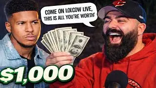 LowTierGod плачет после того, как Кимстар заявил, что его услуги для подкаста с DSP и WINGS стоят...