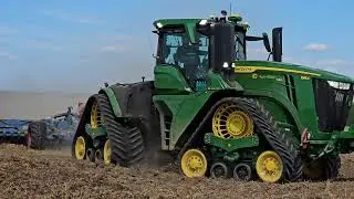 John Deere 9RX 640 Kombinat Rolny Kietrz Lemken Gigant 10