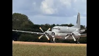 Breguet Atlantique 2 - Stunning Takeoff and Landing | Rare Airshow Display! 🇫🇷✈️