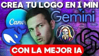 C&oacute;mo Crear LOGO con INTELIGENCIA ARTIFICIAL Gratis, 3 FORMAS (2025)