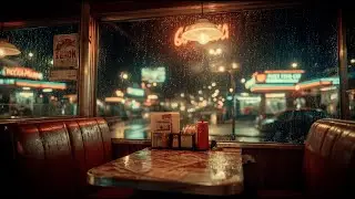 Blues Classic Rock Nights | Road Trip Vibes in A Cozy Diner