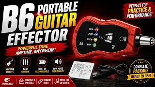 B6 portable guitar effector|B6 guitar device|B6 effector