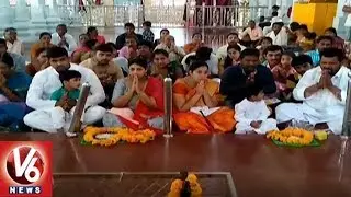 Devotees Throng To Temples On Eve Of Ugadi Festival | V6 News