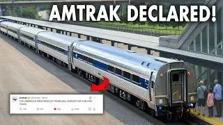 Компания Amtrak только что объявила об этом после того, как президент сказал... Все смеются над...