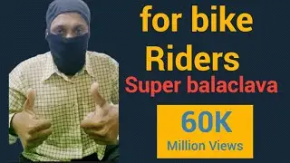 Balaclava for Bike Riding 🏍️ | Dust, Sun & Cold Protection | Riding Gear l jay shri ram l
