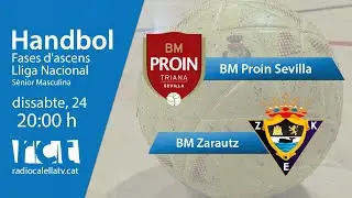 Handbol: BM Proin Sevilla - BM Zarautz