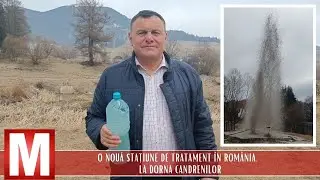 Un izvor cu borcut, punctul de plecare pentru stațiunea de tratament Dorna Candrenilor