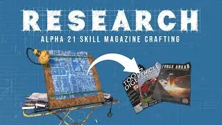 7 Days To Die - Skill Magazine Crafting Mod (A21)