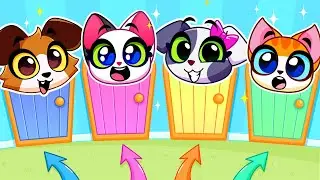 Magic Doors Story 🚪✨ Choose Your Secret Room 😻 Cartoons for Toddlers 😻 Purr-Purr | Shiny Box TV