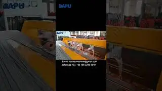 2&ndash;6mm Welded Wire Mesh Machine | Running Test 🔥 | DAPU Machinery