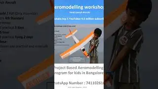 #workshop #building #flyingclass #kids #school #kid #activity #skills #aeromodelling #airplane