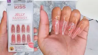 Я попробовала Kiss 💋 PRESS ONS Jelly Fantasy от Target for a Week. &laquo;Ты ходила в маникюрный салон?&raquo;