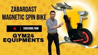 Detailed Review of Hercules Magnetic Spin Bike SB-10 | Gym24 Equipments | U Fit India | Puneet Garg