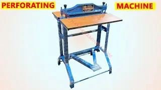 PERFORATING MACHINE | CHEQUE BOOK PERFORATING MACHINE | PERFORATION MACHINE PRICE, PAPER PERFORATING