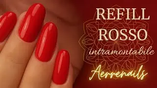 UNGHIE ROSSE in Gel | REFILL ELEGANTE MONOCOLORE