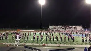 West Aurora Marching Band October 11, 2019