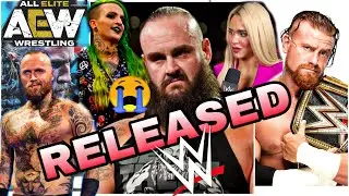 😭🙏Brownstroman/Aleister Black🥺/Buddy Murphy Released😱 Wwe Lana & Rubi🥺
