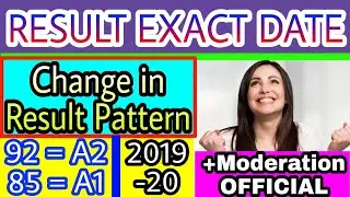 BIG Update-Cbse - Moderation Proof + Change in Result Grading System 2019-20 Class-10th & 12th |