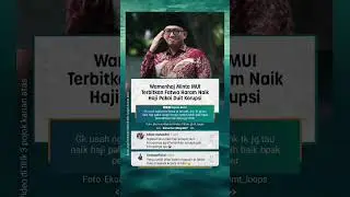 Wamenhaj Minta MUI Terbitkan Fatwa Haram Naik Haji Pakai Duit Korupsi #beritaviral