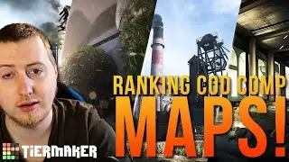 RANKING COMPETITIVE COD MAPS!! | TierMaker Lists