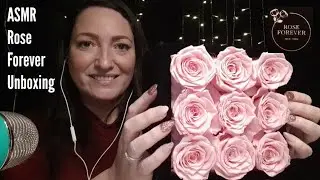 ASMR Rose Forever Unboxing-Whispered