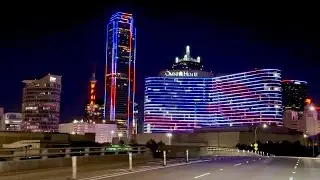 Veterans Day 2025 Dallas Skyline Cinematic / Jefferson Blvd Bridge View